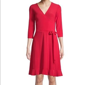 New! Women's Wrap Front Dress